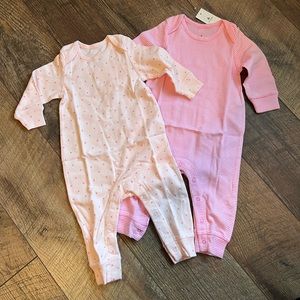 NWT (2) one piece outfits